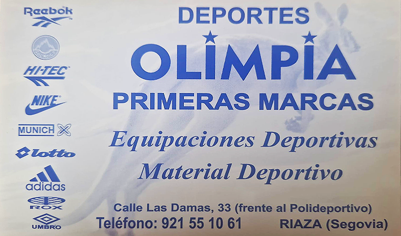Deportes Olimpia. Riaza.