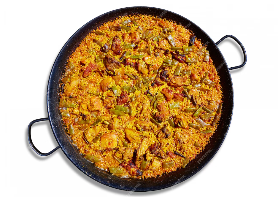 Cerezo de Arriba. Paella popular.